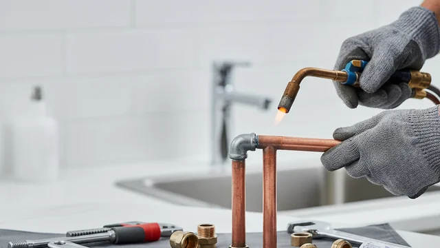 Licensed plumber providing residential plumbing services in Allen, Texas