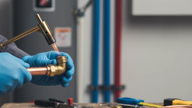 Licensed plumber providing residential plumbing services in Celina, Texas