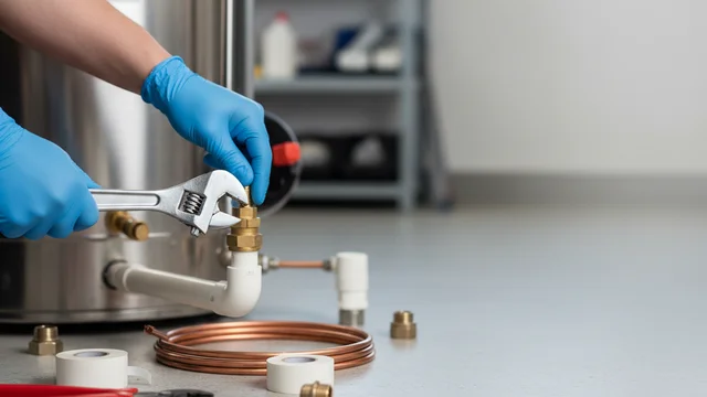 Licensed plumber providing residential plumbing services in Galveston, Texas