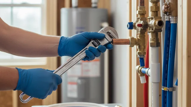 Licensed plumber providing residential plumbing services in Sherman, Texas