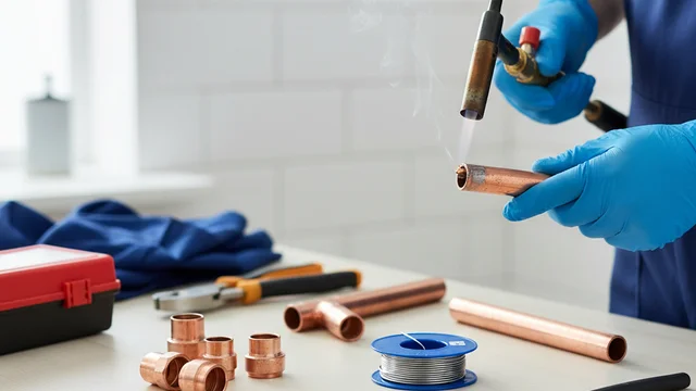 Licensed plumber providing residential plumbing services in Socorro, Texas