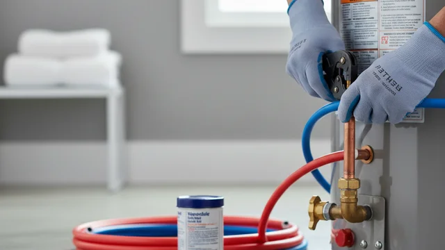 Licensed plumber providing residential plumbing services in Victoria, Texas