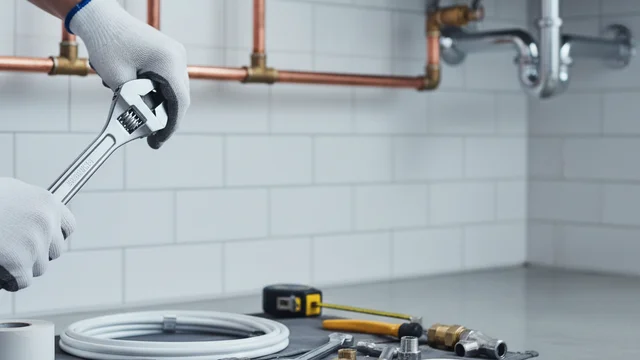 Licensed plumber providing residential plumbing services in Waco, Texas